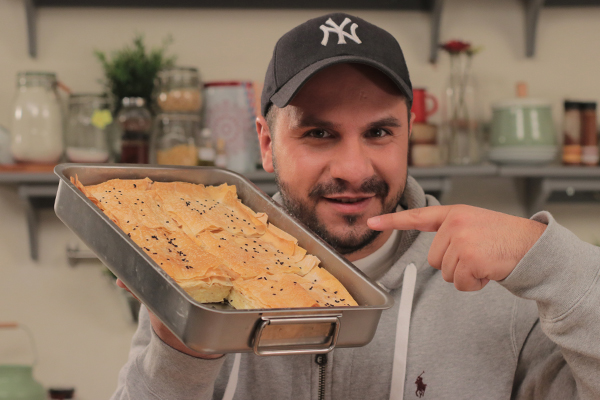 Tiropita Recipe (Greek Cheese Pie) by Tassos Antoniou