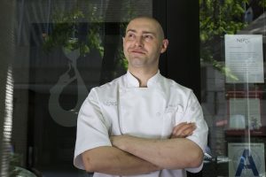 Chef Chris Christou at Nerai NYC