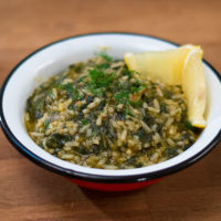 Spanakorizo recipe (Greek spinach and rice)